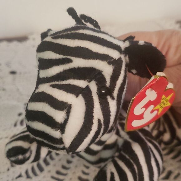 Vintage 1995 Ty Beanie Baby ZIGGY the Zebra - Picture 2 of 8